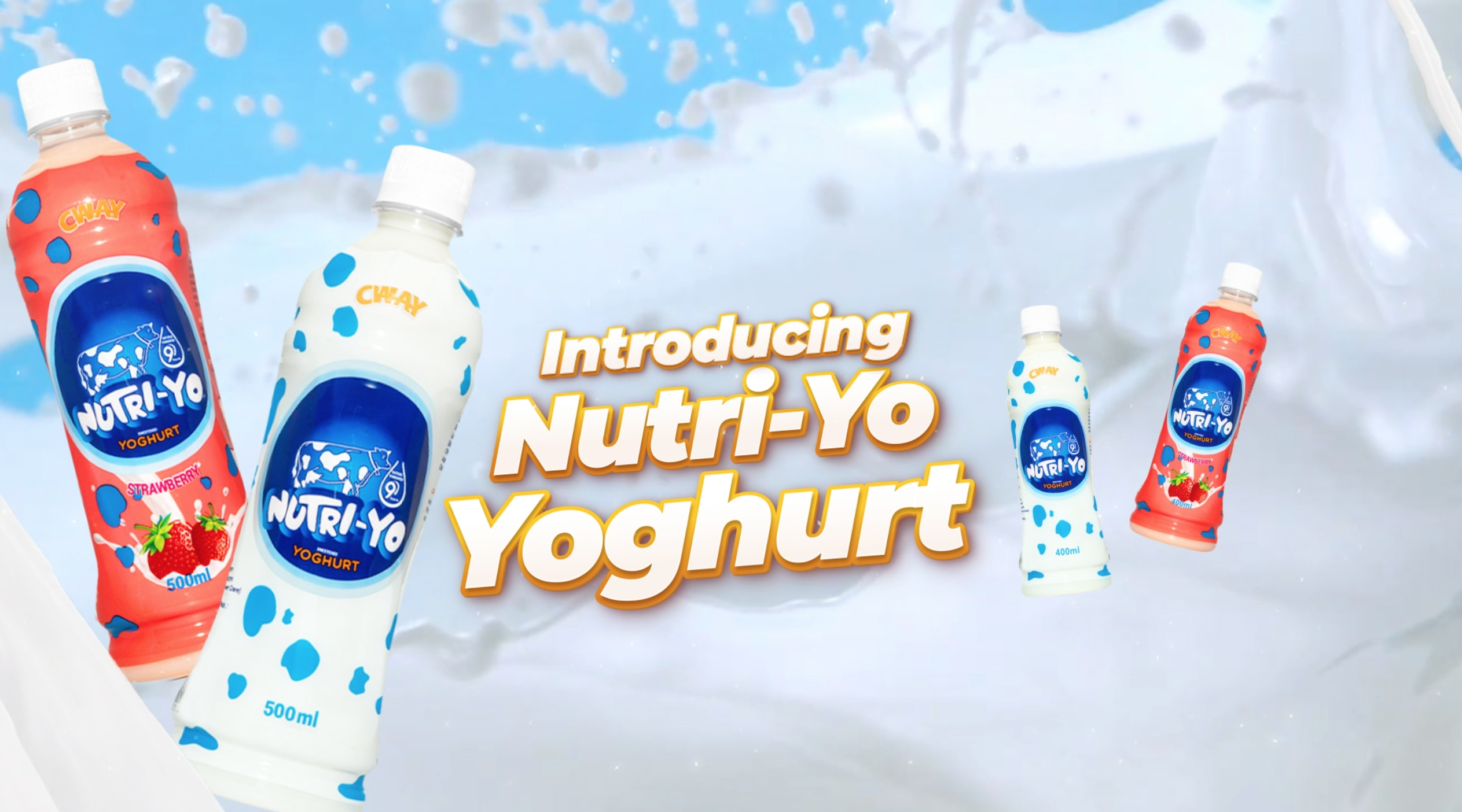 Cway Nutri Yo Yoghurt Animation